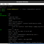 Screenshot of PowerShell on Linux - invoke-webrequest